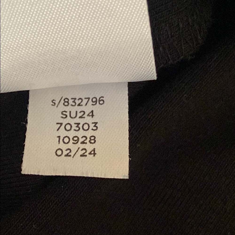 Ann Taylor Black Puff Sleeve Top, Size Medium - Picture 7 of 7